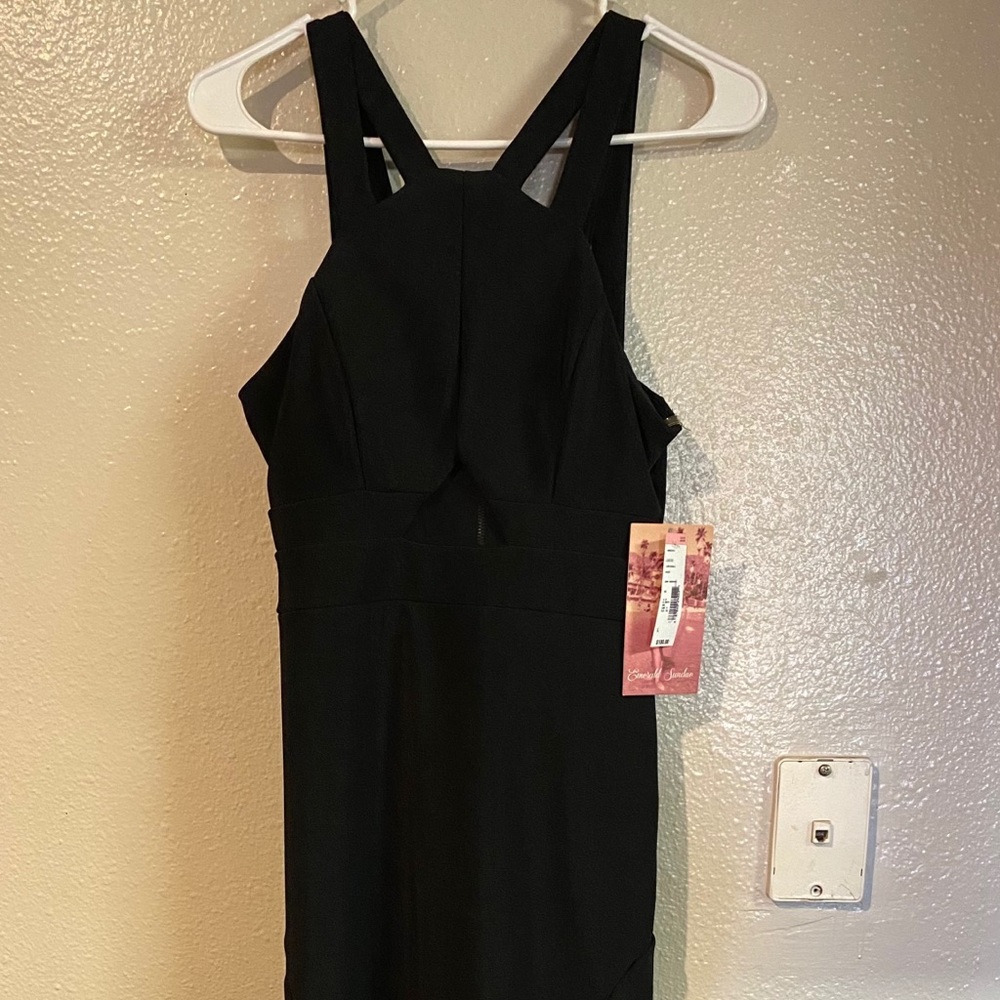 Emerald Sundae Black Dress